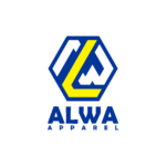 logo alwa apparel with text